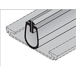 Garador Rubber Bottom Seal For Sectional Garage doors