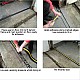 14ft 6” - 20mm High Garage Door Rubber Floor Threshold Seal Kit