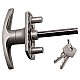 Henderson T-Handle Lock 18mm Spigots Long Shaft