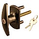 Birtley T-handle Garage Door Lock 75mm Shaft