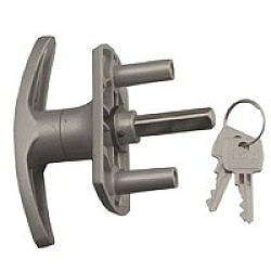 Henderson T-Handle Lock 35mm Spigots Medium Shaft