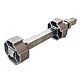 Roller Shutter Door Metal Dummy End 18mm Shaft - 70mm Octagonal