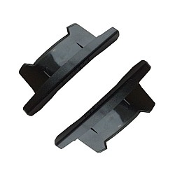 PAIR Roller Garage Door Push Fit END LOCKS for 77mm slat (lath)