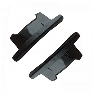 PAIR Roller Garage Door Push Fit END LOCKS for 77mm slat (lath)