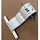 55mm Lath Roller Door Locking Strap 3 segment - White