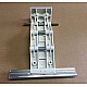 77mm Lath Roller Door Locking Strap 3 segment - White