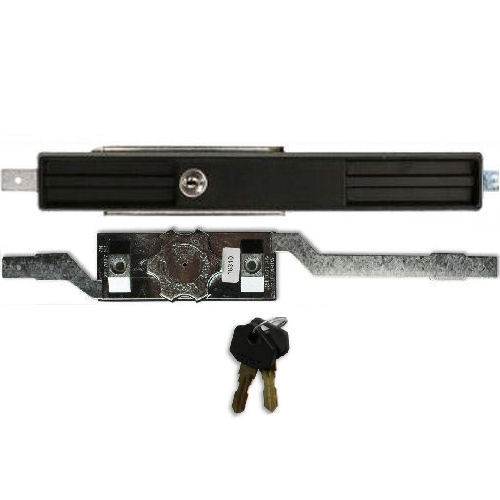 Garage Door Systems GDS Inline Roller Shutter Lock 9.5" - Barrel & 2 Keys