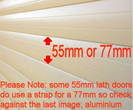 55mm Lath Roller Door Locking Strap 2 segment