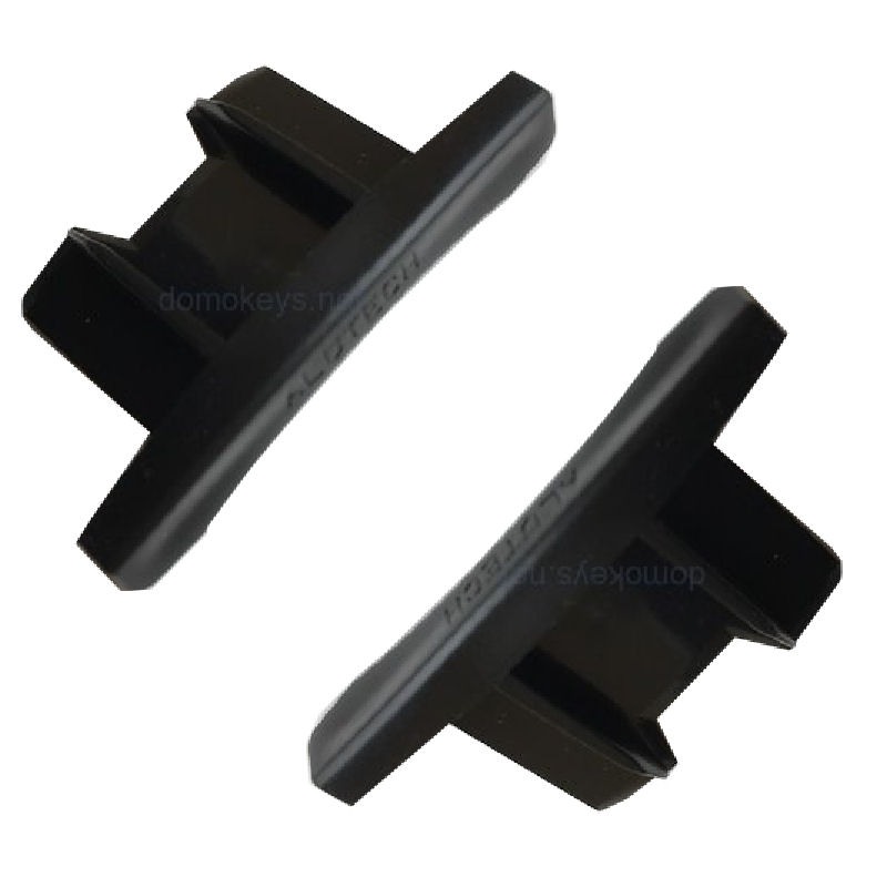 PAIR Roller Garage Door Push Fit END LOCKS for 37mm slat (lath)