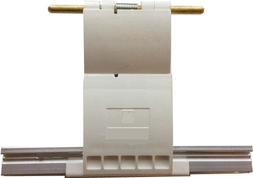 55mm Lath Roller Door Locking Strap 2 segment - White